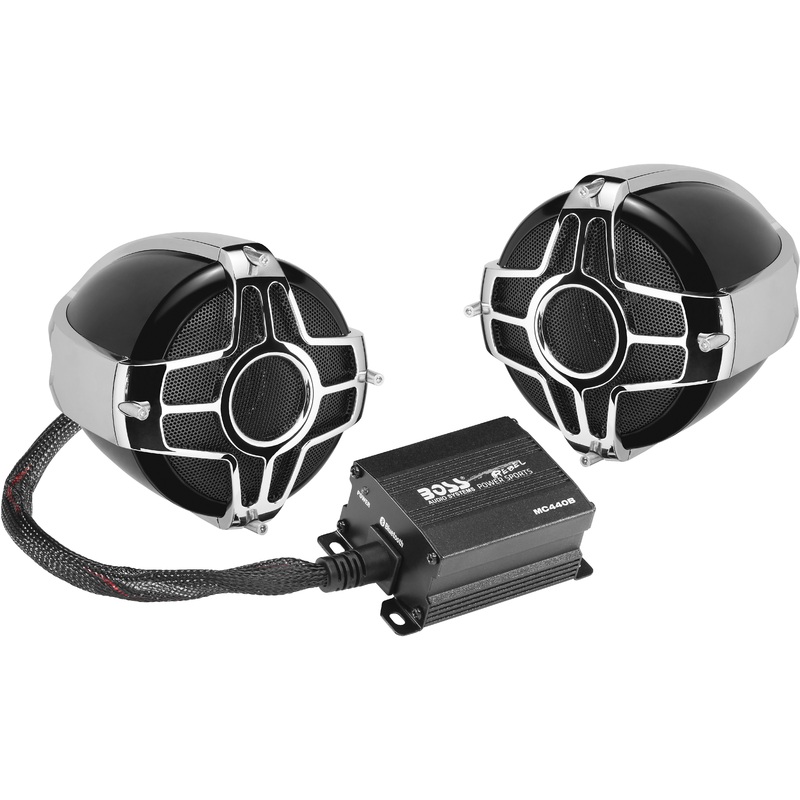 BOSS AUDIO 3" HANDLEBAR MOUNT 600W 2-SPEAKER SYSTEM MC440B