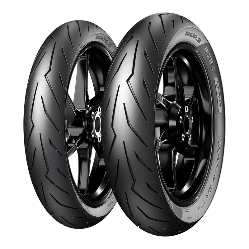 PIRELLI DIABLO ROSSO SCOOTER 130/70-13 M/C 63P YL REINFORCED