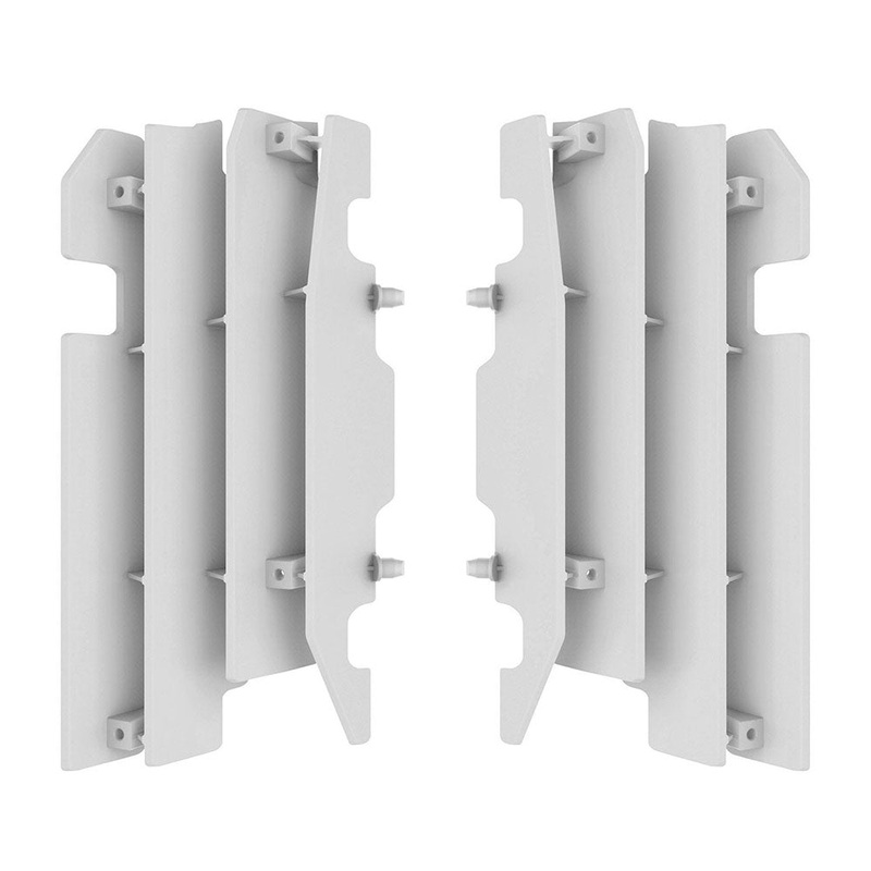 POLISPORT RAD LOUVERS HONDA CR125/250 00-04 - WHITE