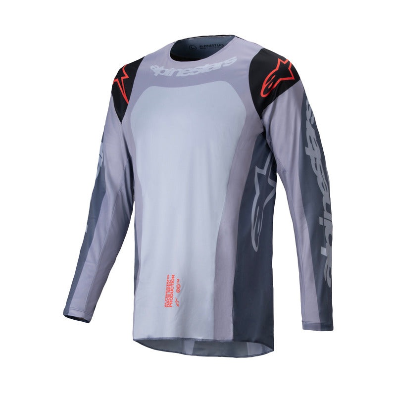 Alpinestars 2025 Racer Ocuri Jersey - Gray/Black/Fluro Orange