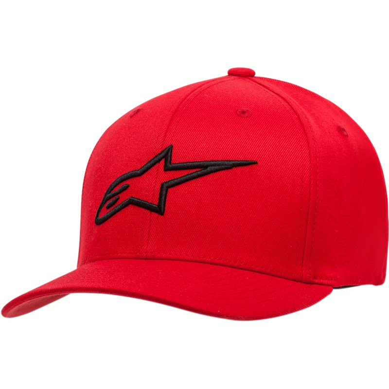 Alpinestars Ageless Curve Hat - Red/Black