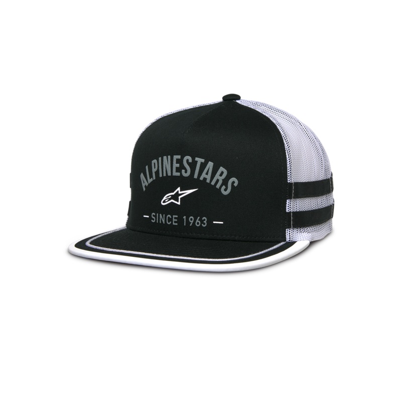 Alpinestars Backline Trucker Hat - Black/White/Grey