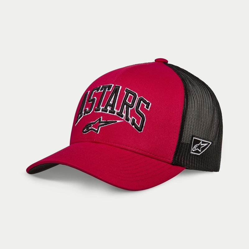 Alpinestars Dunker Trucker Hat - Red/Black