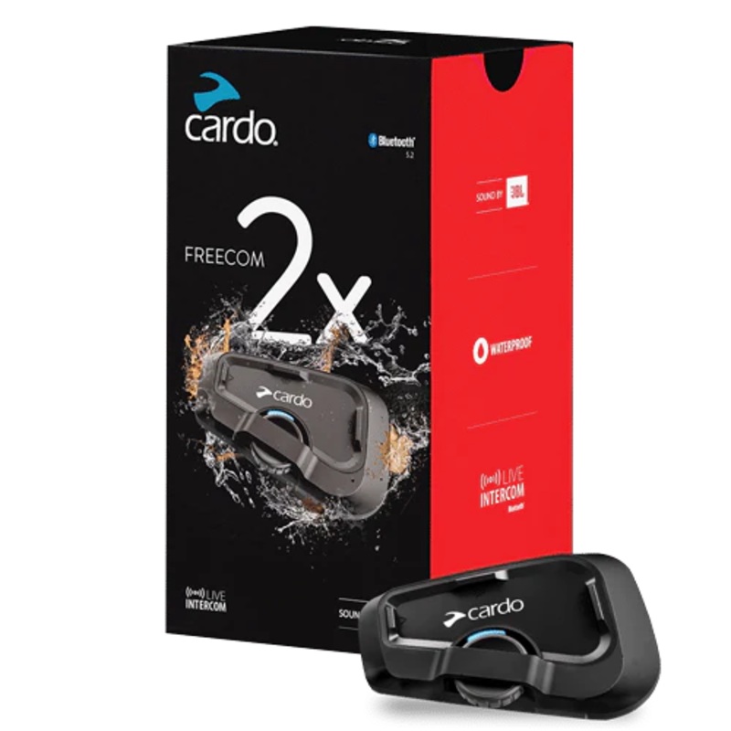 Cardo FREECOM 2X (JBL Audio) Bluetooth Intercom