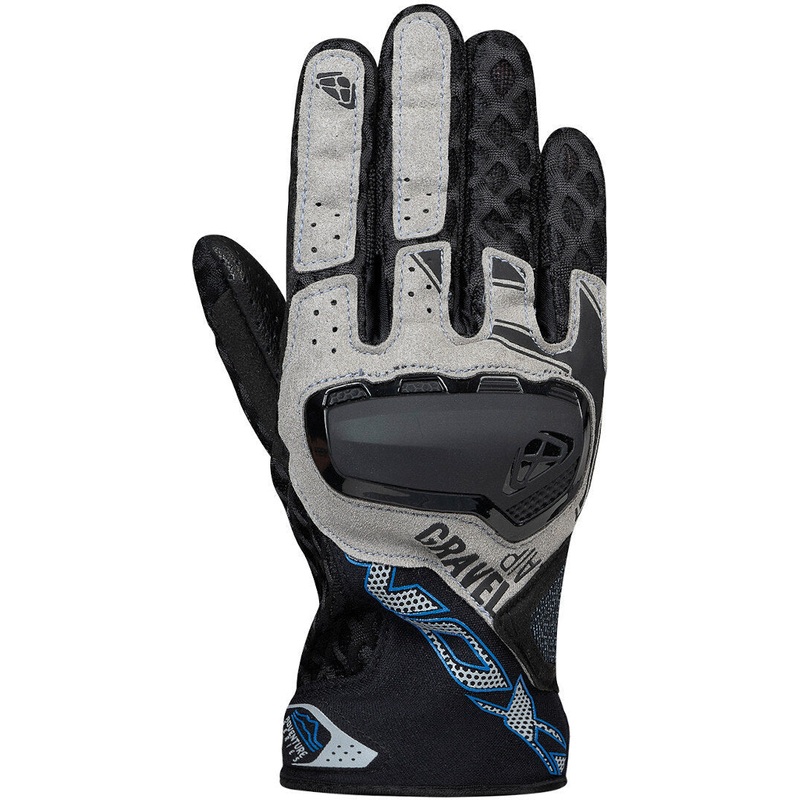 Ixon Gravel Air Gloves - Black/Grey/Blue