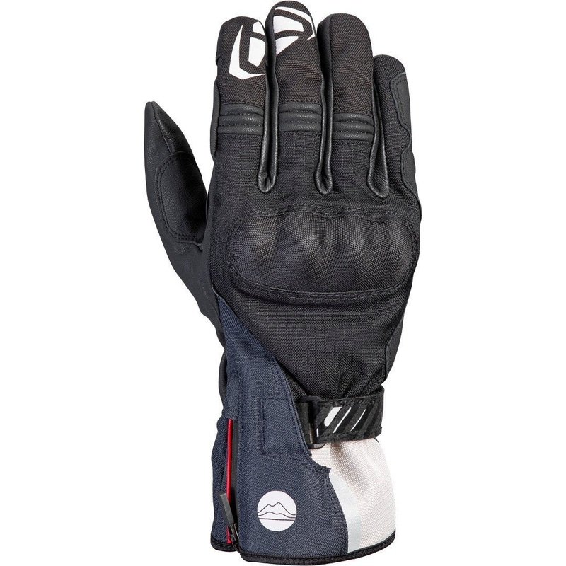 Ixon MS Loki Gloves - Black/Grey/Blue