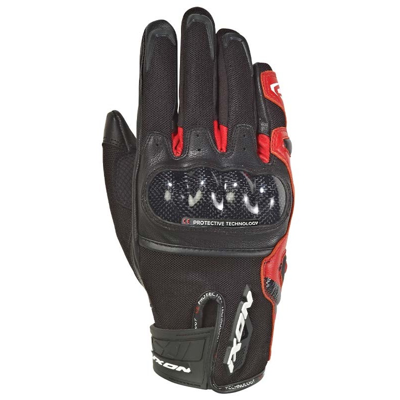 Ixon RS Rise Air Gloves - Black/Red