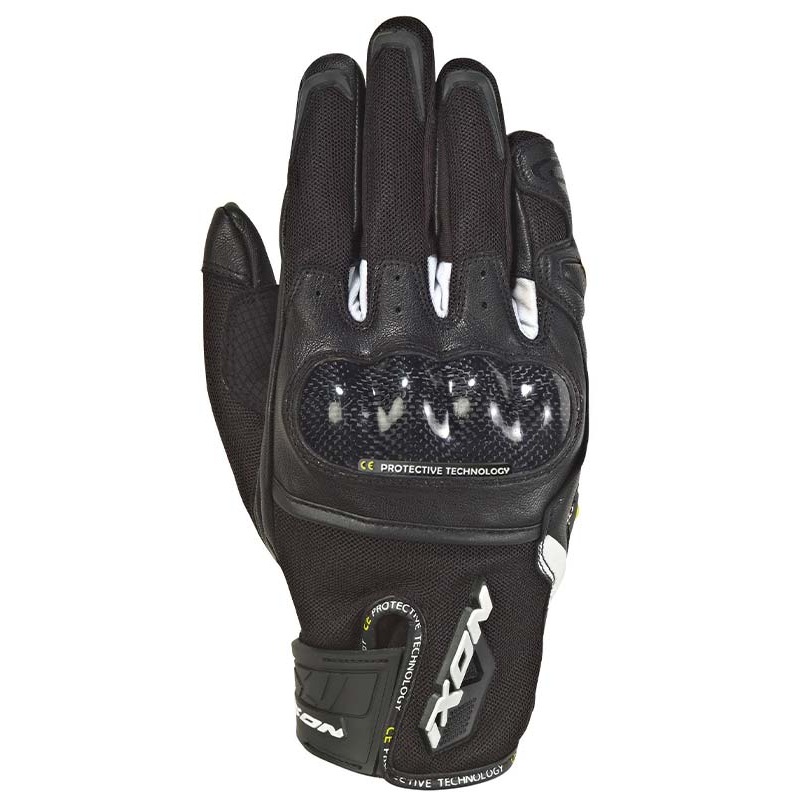 Ixon RS Rise Air Gloves - Black/White