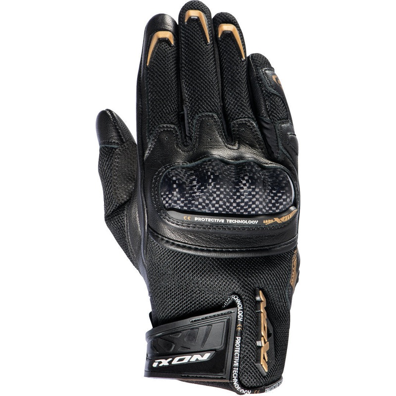 Ixon RS Rise Air Lady Gloves - Black/Gold