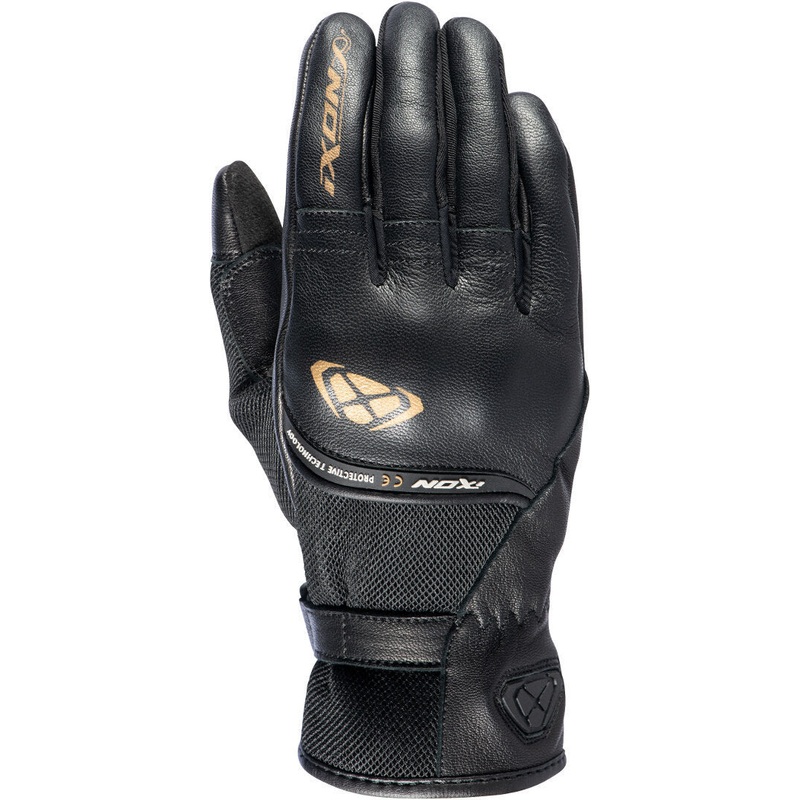 Ixon Rs Shine 2 Lady Gloves - Black/Gold