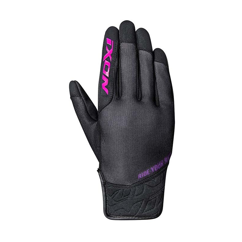 Ixon RS Slicker Lady Gloves - Black/Fuchsia