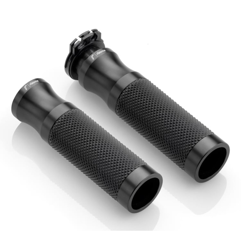 Rizoma Ducati/Triumph Sport Ride By Wire Black Grips