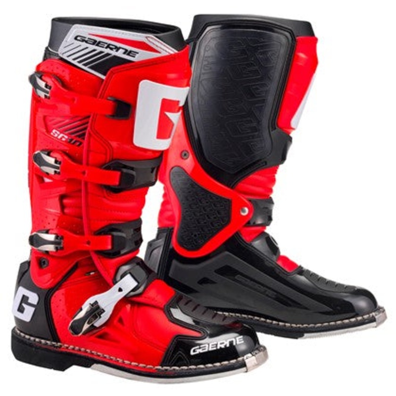 Gaerne SG-10 Motorcycle Riding Boots - Red/Black