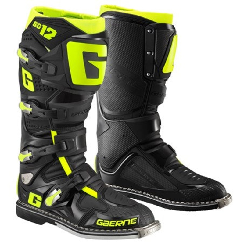 Gaerne SG-12 Boots - Black/Yellow