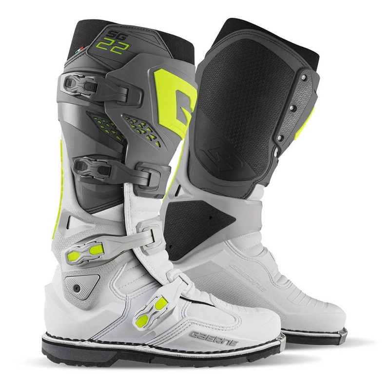 Gaerne SG-22 Boots - Anthracite/White/Grey