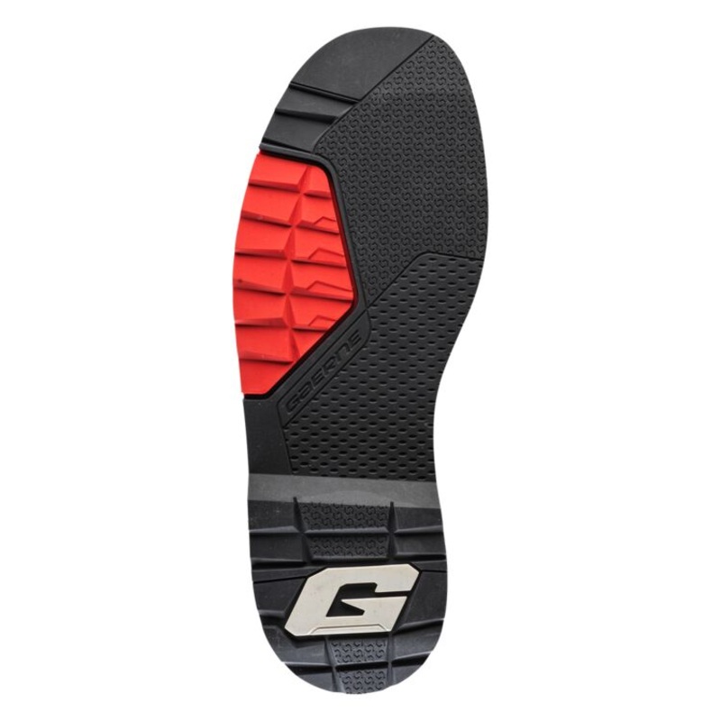 Gaerne SG-22 Supercross Pair Sole - Black/Red
