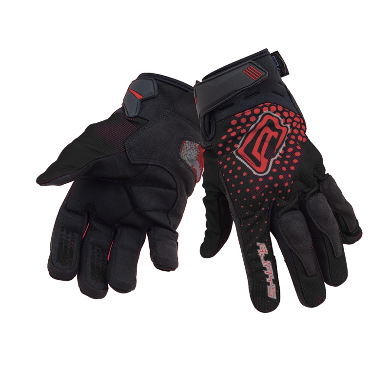Rjays Dune Gloves - Black/Red