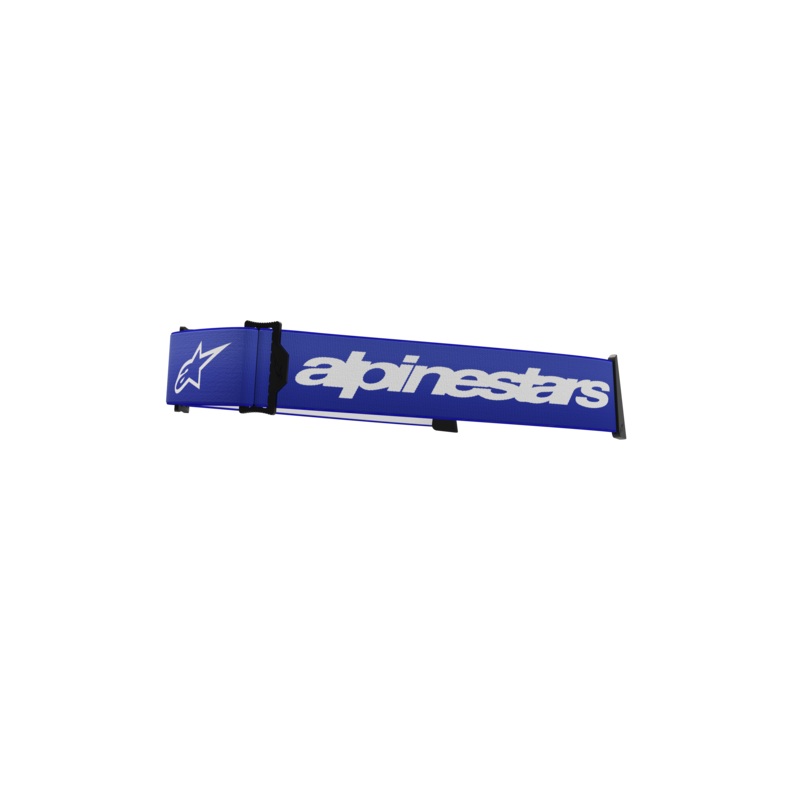 Alpinestars Supertech / Vision 8 Goggle Strap - Blue/White