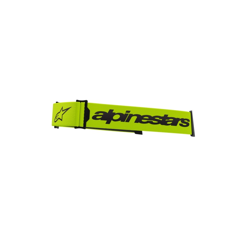 Alpinestars Supertech / Vision 8 Goggle Strap - Fluro Yellow/Black