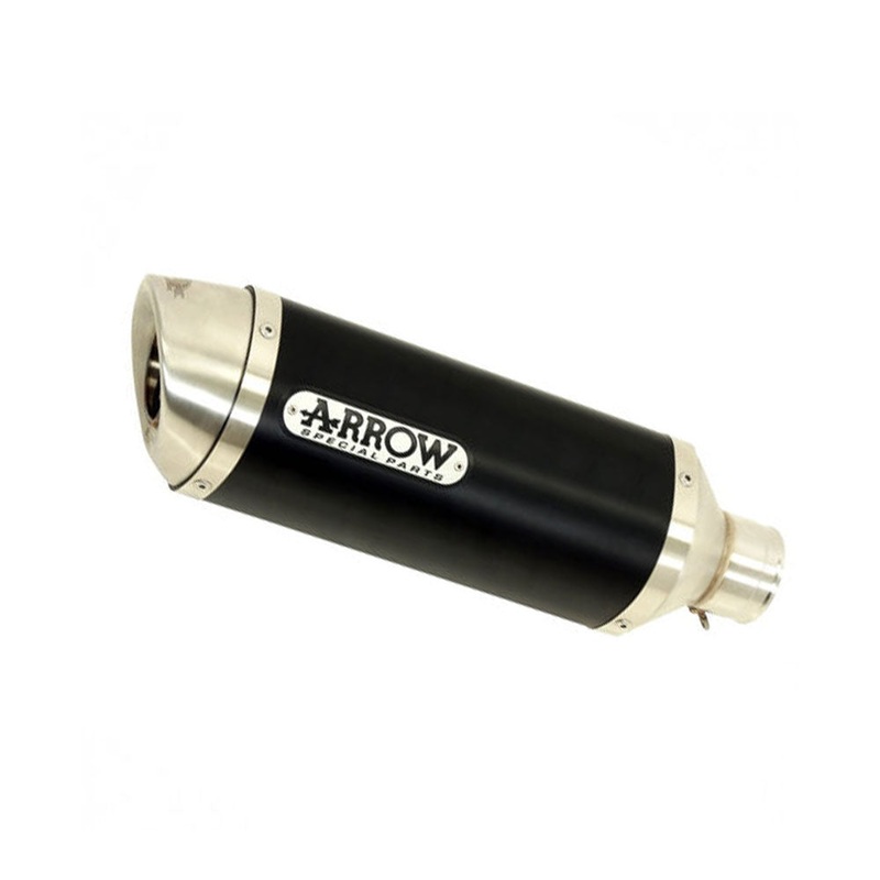 ARROW 71892AON - Silencer : THUNDER Aluminium Dark with Steel End CapHONDA CB / CBR 650R for 2019 >>