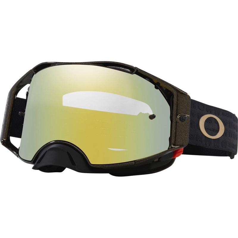Oakley Airbrake 50th Anniversary Goggles With 24k Iridium Lens
