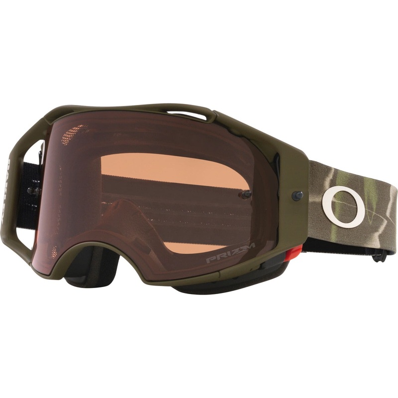 Oakley Airbrake MTB Dark Brush Camo Goggles With Prizm MX Bronze Lens