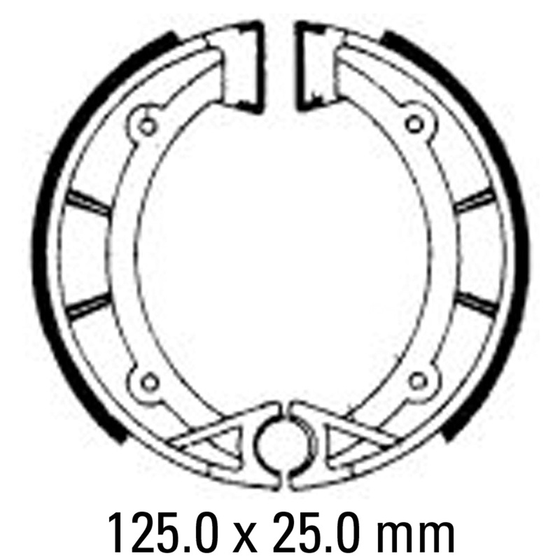 FERODO Brake Shoe Set - FSB898