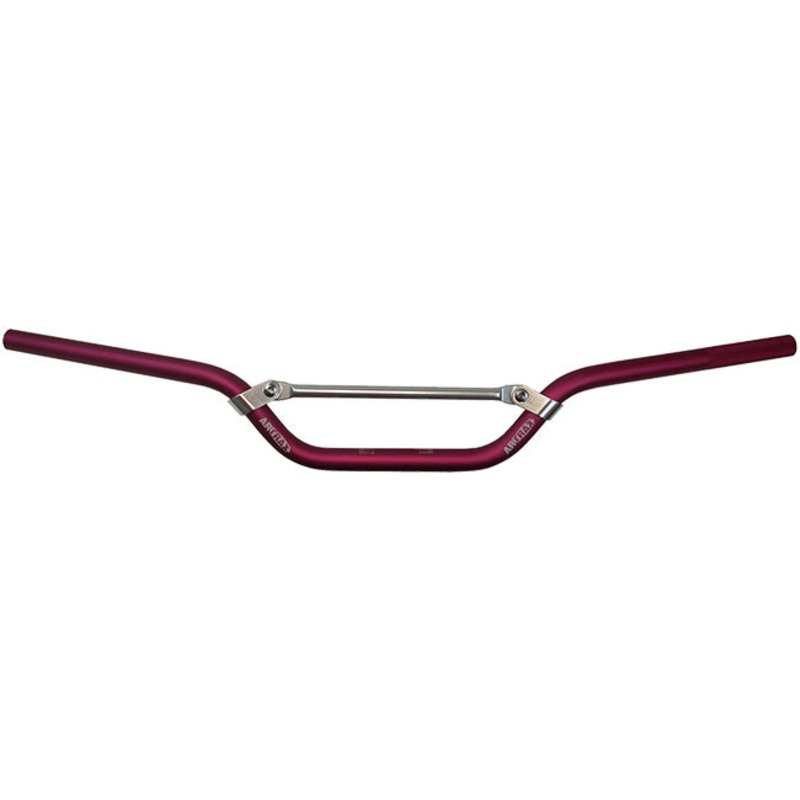 22.2mm Alloy Handlebars CR High AL6061 Red Artrax (SH03R)