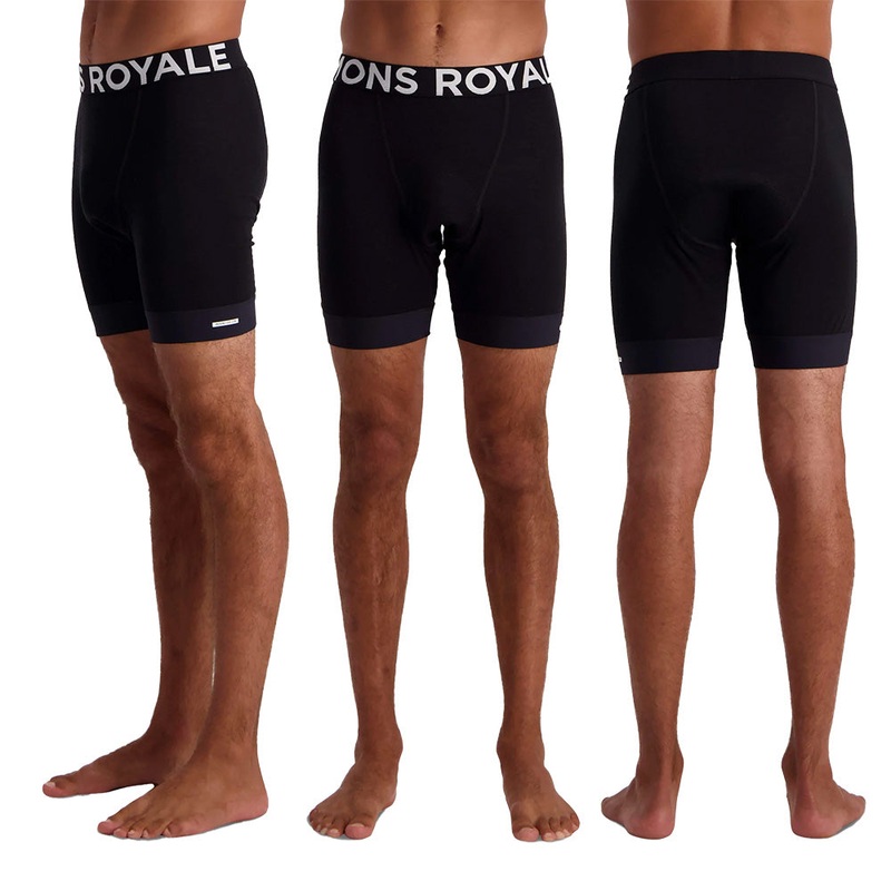 Mons Royale Enduro Mens Liner - 2XL-38 - Black